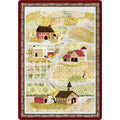 Image of an area rug, Summer Fields - Quilt
