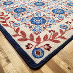 Image of an area rug, United Quilt - Antique Red White & Blue