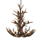 Cascade Mule Deer Antler Chandelier