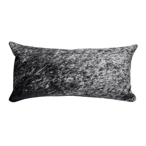 Black & White Salt & Pepper Cowhide Pillow