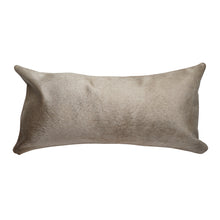 Load image into Gallery viewer, Champagne Cowhide Pillow