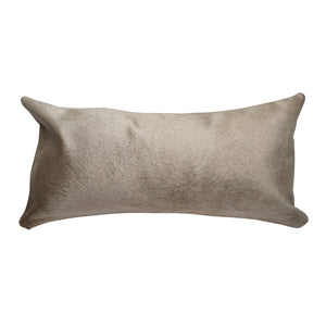 Champagne Cowhide Pillow