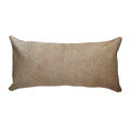 Taupe Cowhide Pillow