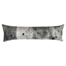 Load image into Gallery viewer, Cowhide Patchwork Black &amp; White Salt &amp; Pepper Pillow