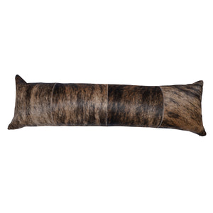 Cowhide Brindle Patchwork Pillow