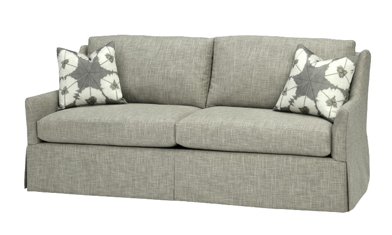 Everley Skirted Two Cushion Sofa