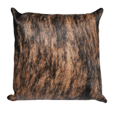 Load image into Gallery viewer, Brindle Cowhide Pillow