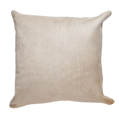 Champagne Cowhide Pillow