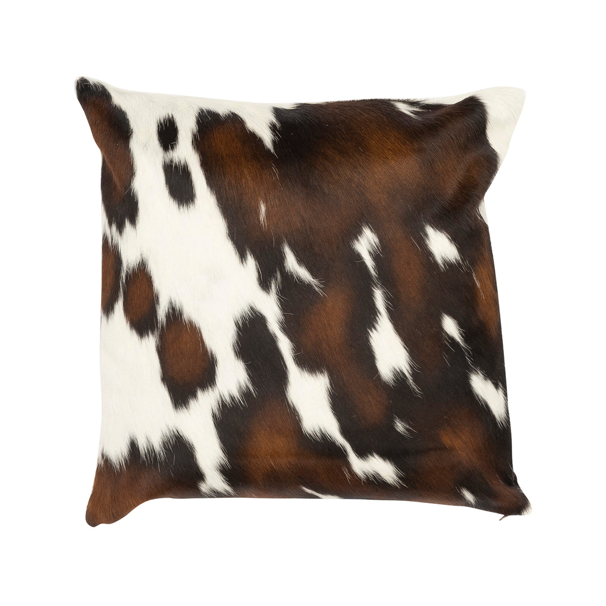 Tri-Color Cloudy Cowhide Pillow