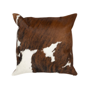 Tri-Color Cowhide Pillow