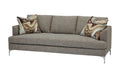 Lauren Chrome Bench Cushion Sofa