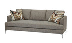 Lauren Chrome Bench Cushion Sofa