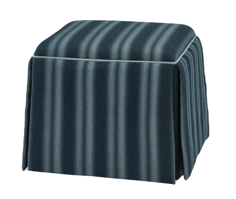 Lily Skirted Ottoman