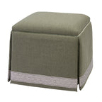 Lily Skirted Ottoman