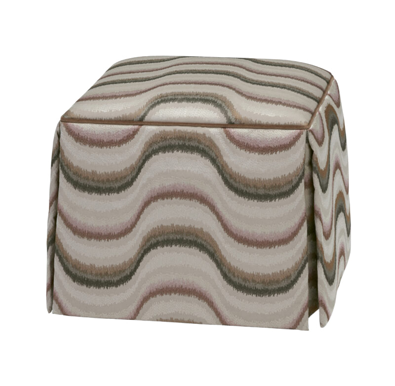 Lily Skirted Ottoman