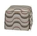 Lily Skirted Ottoman