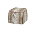 Lily Skirted Storage Ottoman