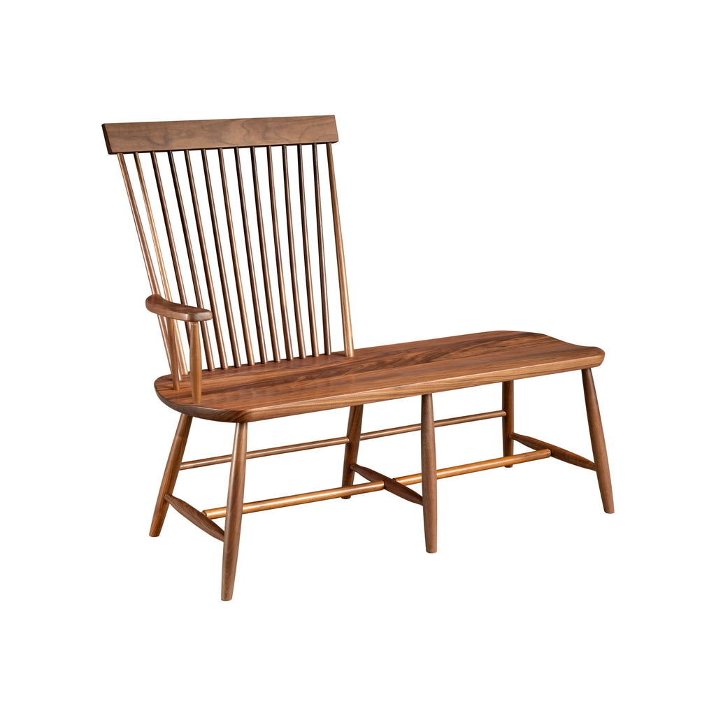 Buckeye Half Bench Dining Chair