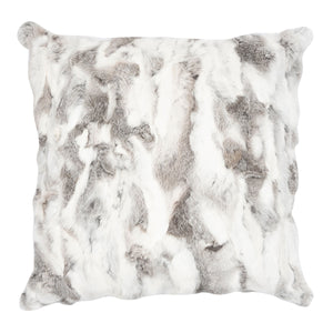 Rabbit Patch Pillow Grey