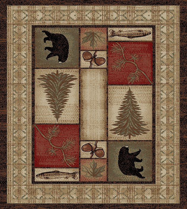 American Destinations Trail Creek Multi Area Rug