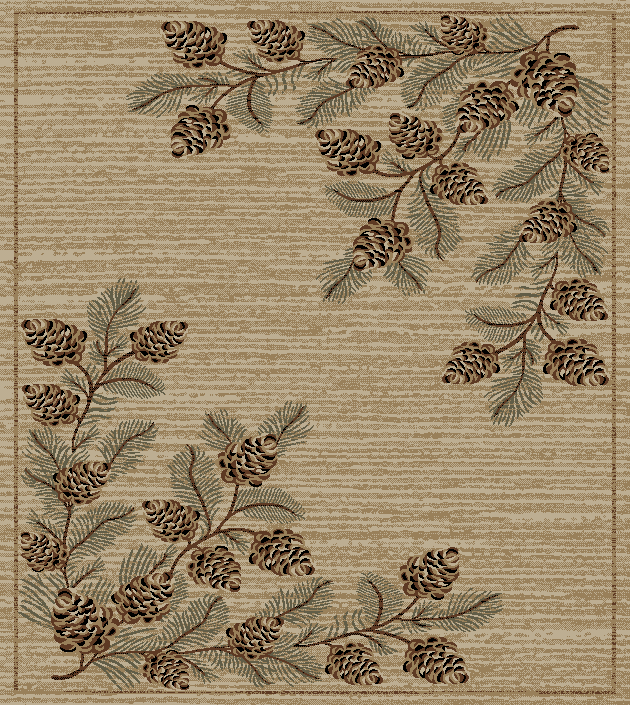 Hearthside Cascading Pines Area Rug