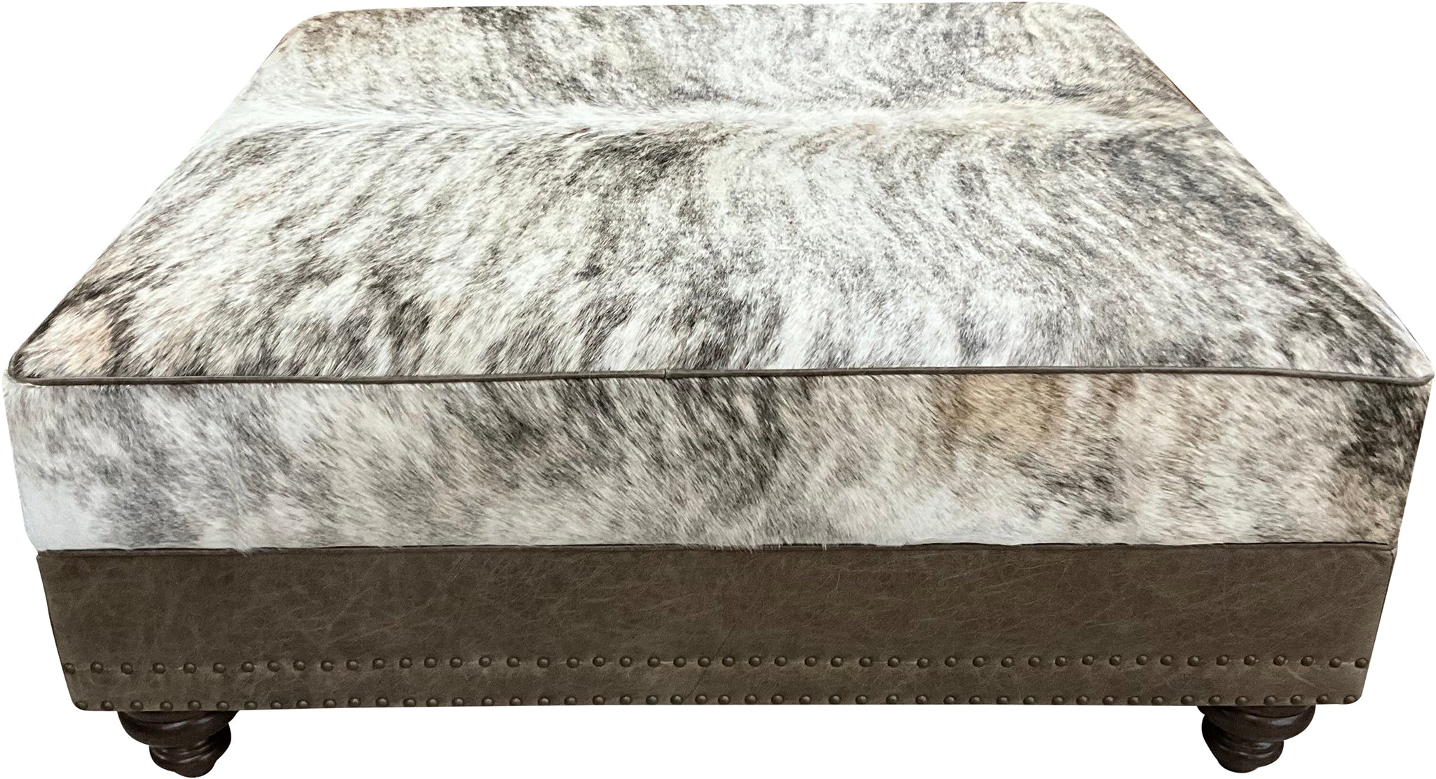 Grey Rock Ottoman - 48" Square