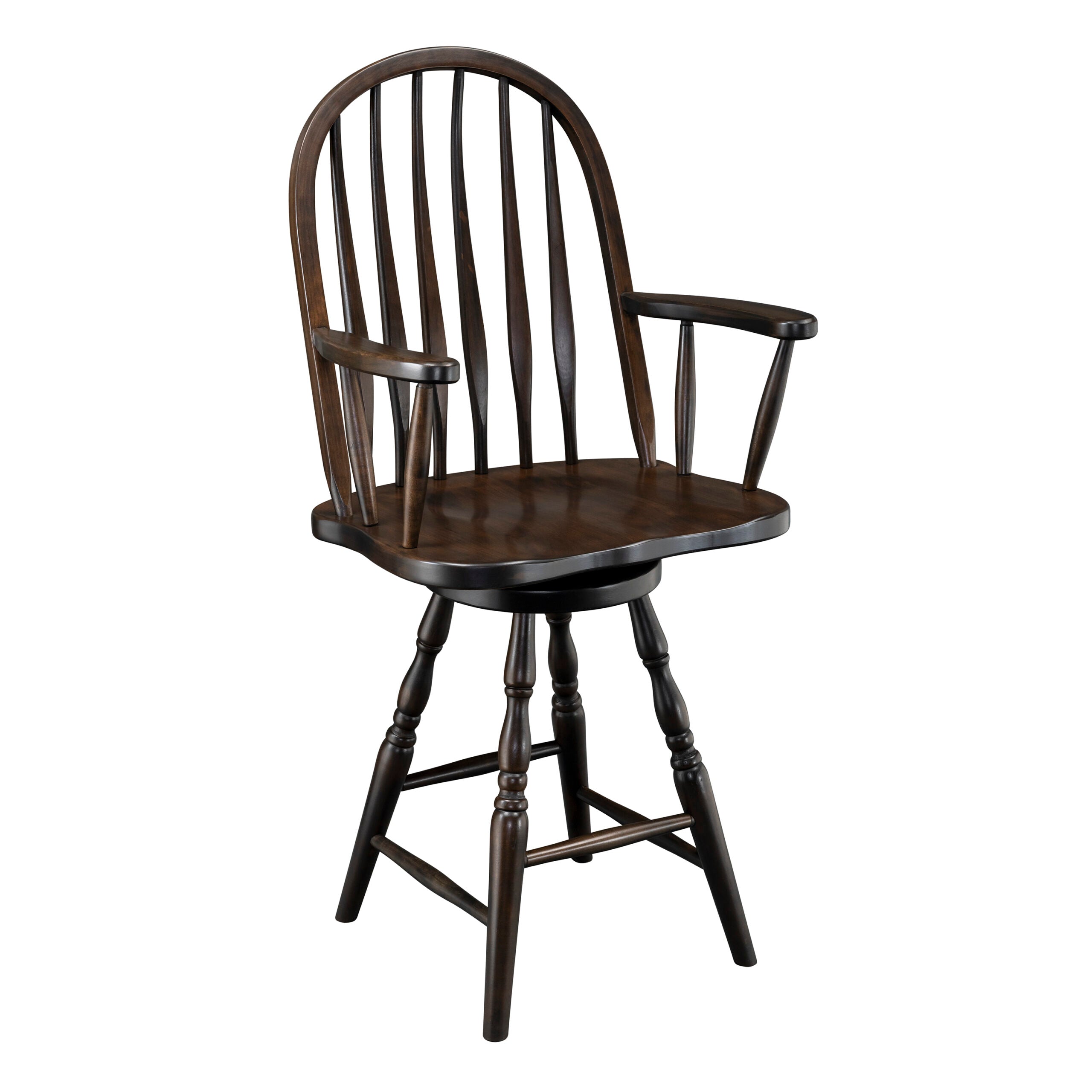 Deluxe Bent Feather Barstool Barstool