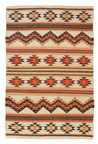 Dreamcatcher Collection - Wide Ruins Runner| Handwoven wool rug with a Southwestern print