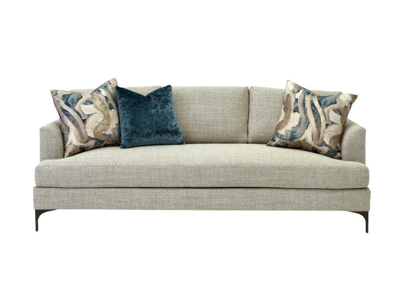 Lauren Bronze Bench Cushion Sofa