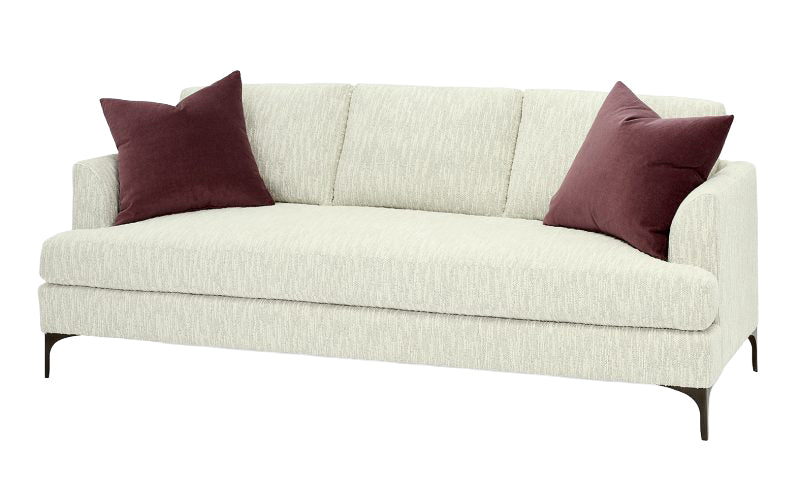 Lauren Bronze Bench Cushion Sofa