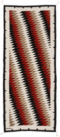 Dreamcatcher Collection - Dazzler Runner| Handwoven wool rug with a Southwestern print