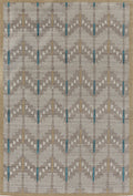 Santa Fe Collection - Los Alamos| Handwoven wool rug with a Southwestern print