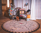 Image of an area rug, Storm Catcher - Rust