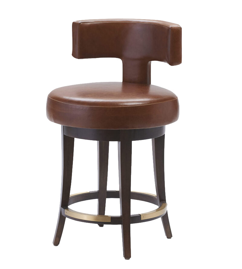 Axle Swivel Counter Stool