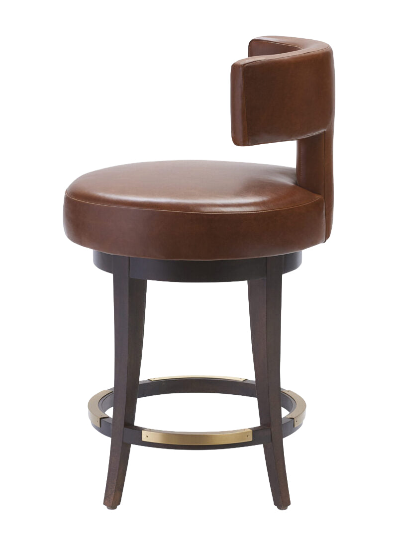 Axle Swivel Counter Stool