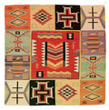 Dreamcatcher Collection - German Town| Handwoven wool rug with a Southwestern print