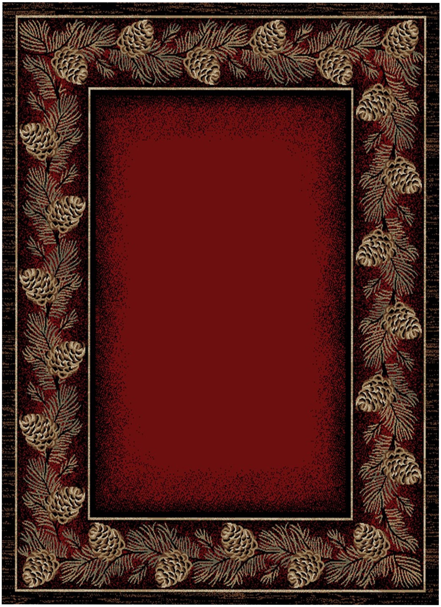 American Destination Danbury Red Area Rug – Great Blue Heron Furniture