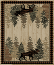 Load image into Gallery viewer, American Destination Breckinridge Brown Area Rug