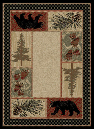 American Destination Cades Cove Multi Area Rug