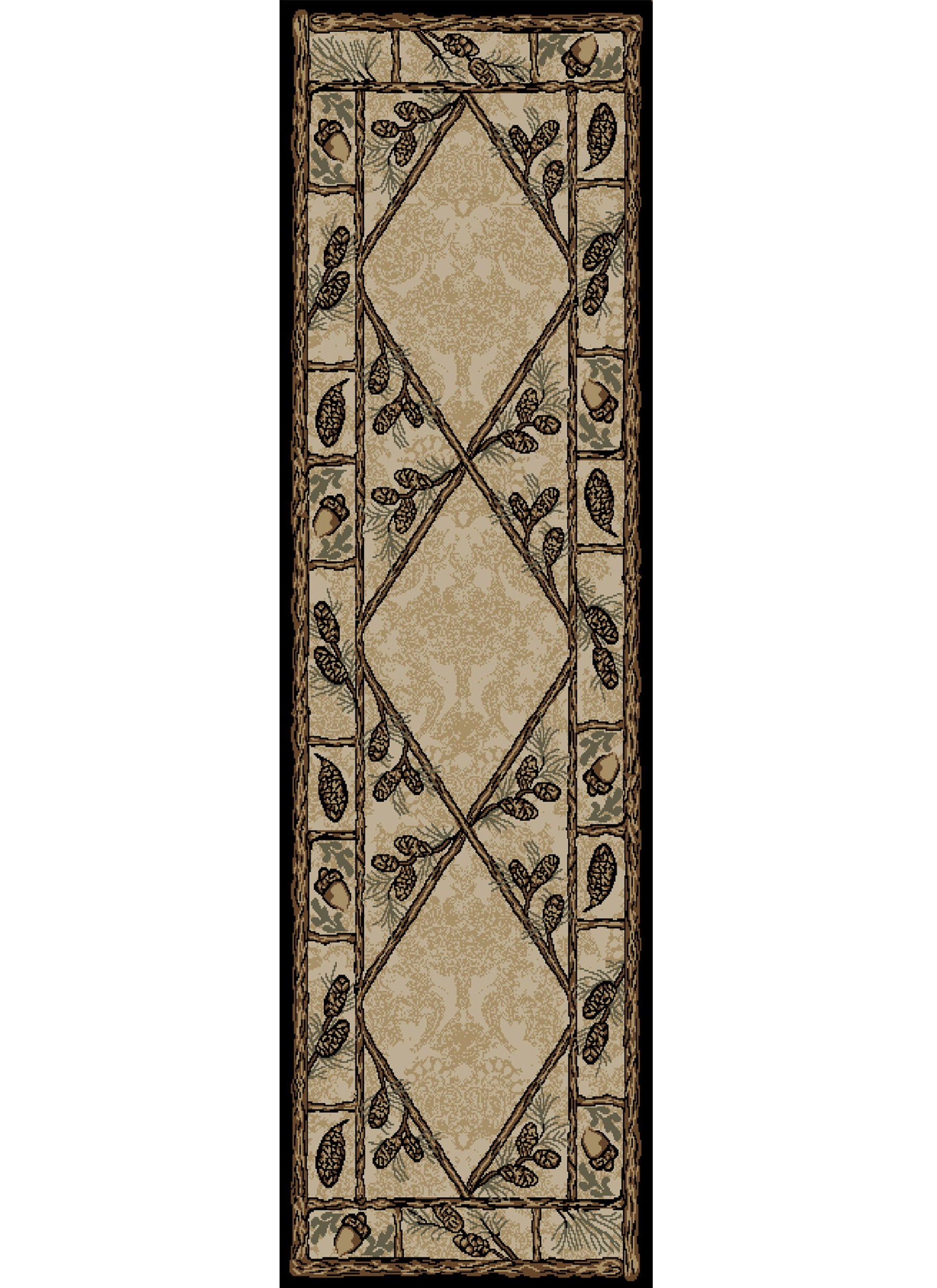 American Destination Brasstown Bald Multi Area Rug