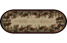 Load image into Gallery viewer, American Destination Mount Le Conte Pine Cone Area Rug