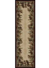 Load image into Gallery viewer, American Destination Mount Le Conte Pine Cone Area Rug