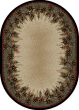 Load image into Gallery viewer, American Destination Mount Le Conte Pine Cone Area Rug