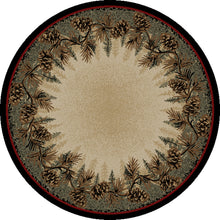 Load image into Gallery viewer, American Destination Mount Le Conte Pine Cone Area Rug