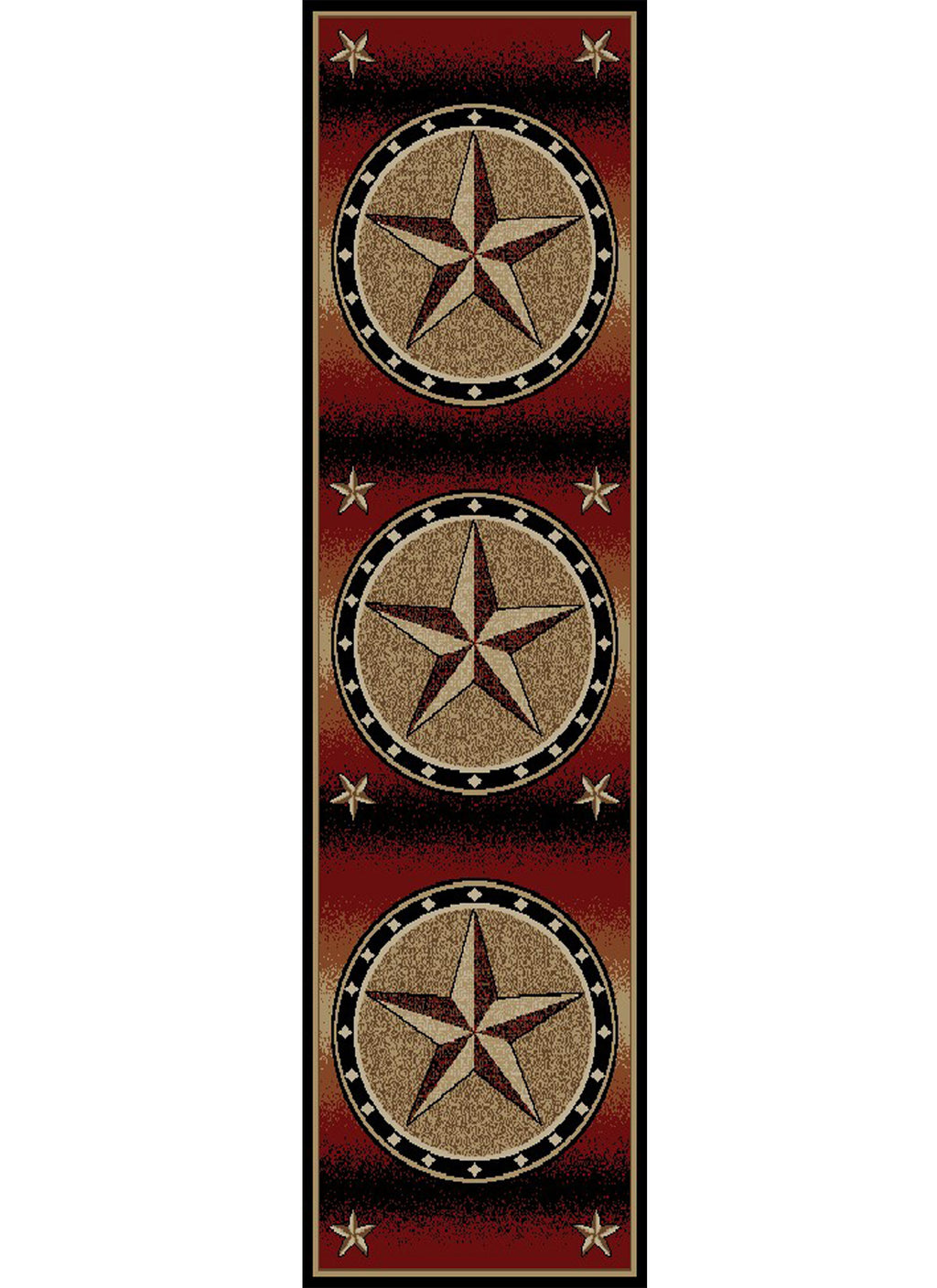 American Destinations Amarillo Rust Area Rug