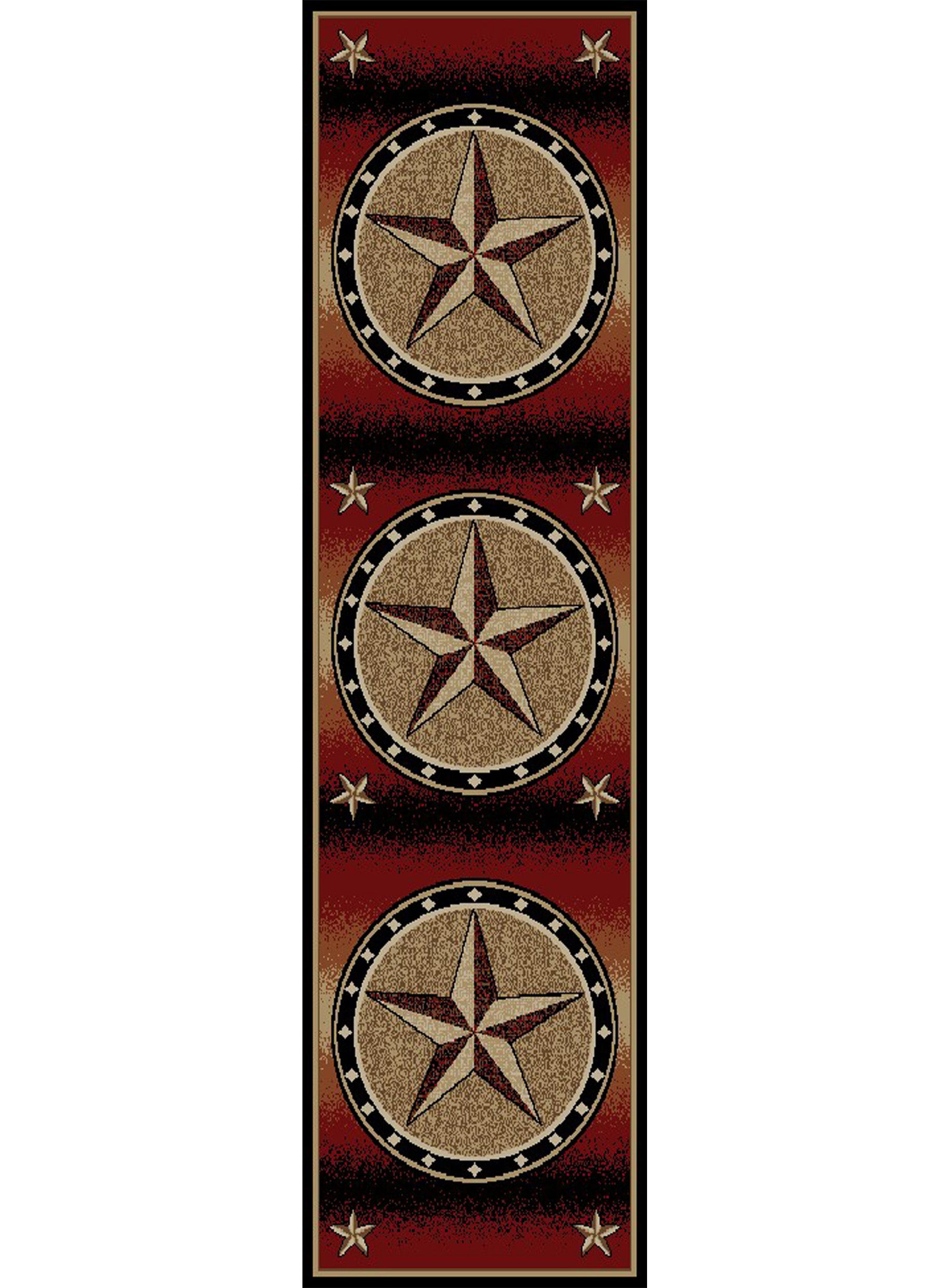 American Destinations Amarillo Rust Area Rug