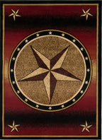 American Destinations Amarillo Rust Area Rug