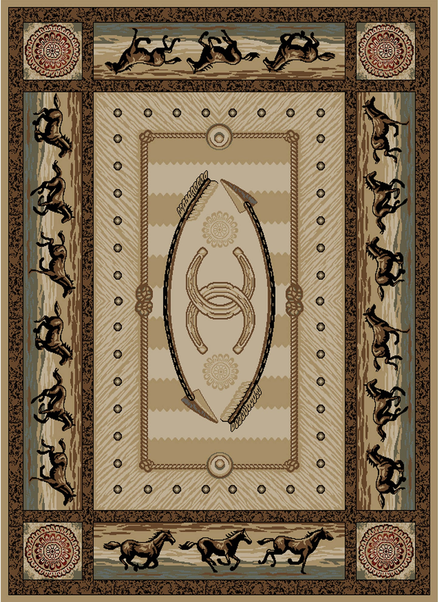 American Destination Cheyenne Multi Area Rug