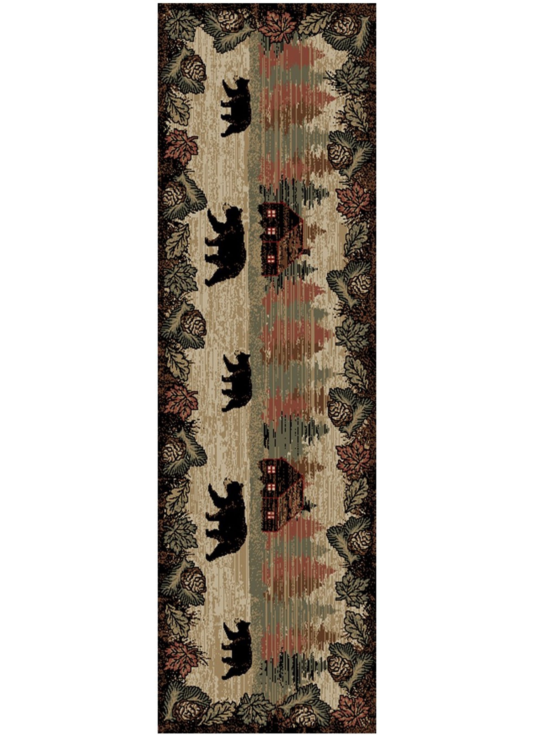 American Destination Happy Valley Multi Area Runner Rug