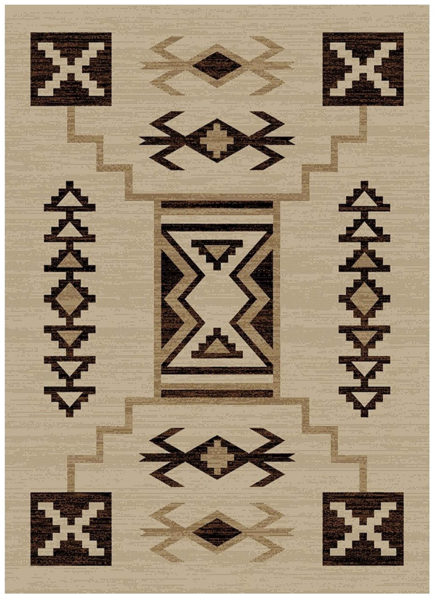 American Destination Mission Viejo Ivory Area Rug